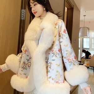 Duchess Satin Fur Coat
